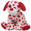 TY Pluffies - HARTS the Valentine Puppy (8 inch) (Mint)