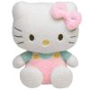 TY Pluffies - HELLO KITTY (FUZZY PINK - 8.5 inch) (Mint)