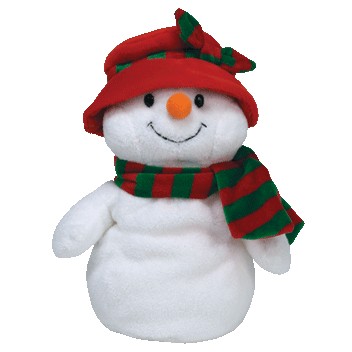 TY Pluffies - MS. SNOW the Snowwoman (8.5 inch) (Mint ...