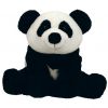 TY Pluffies - MUNCHES the Panda Bear (8.5 inch) (Mint)