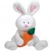 TY Pluffies - SNACKERS the Bunny (8 inch) (Mint)