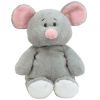 TY Pluffies - SQUEAKIES the Mouse (Mint)