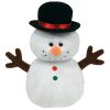 TY Pluffies - TWIGS the Snowman (9.5 inch) (Mint)