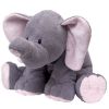 TY Pluffies - WINKS the Elephant (Extra Large GREY Version - 18 Inches) (Mint)