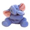 TY Pillow Pal - SQUIRT the Elephant (Solid Blue Version) (14.5 inch - Mint)