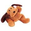 TY Pillow Pal - WOOF the Dog (Brown Version) (Mint)