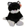 TY Attic Treasures - BESSIE the Black & White Cat (Medium Size - 12 inch) (Mint)