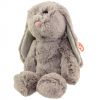 TY Attic Treasures - PUFFIN the Grey Bunny (Medium Size - 12 inch) (Mint)