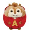 TY Beanie Ballz - ALVIN the Chipmunk (Regular Size - 5 inch) (Mint)