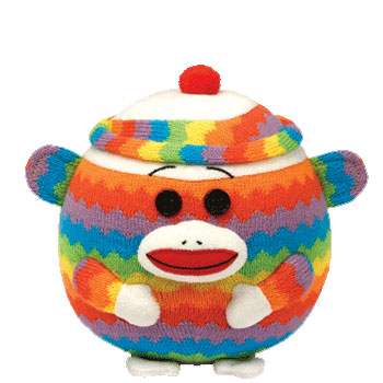 rainbow monkey plush