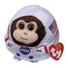 TY Beanie Ballz - PRIVATE HAM the NASA Space Chimp (Regular Size - 5 inch) (Mint)