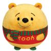 TY Beanie Ballz - WINNIE THE POOH (Christmas Holiday) (Regular Size - 5 inch) (Mint)