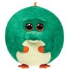 TY Beanie Ballz - BAYOU the Alligator (Medium Size - 8 inch) (Mint)