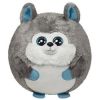 TY Beanie Ballz - YUKON the Husky Dog (Medium Size - 8 inch) (Mint)