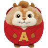 TY Beanie Ballz - ALVIN the Chipmunk (LARGE - 12 inch tall)  (Mint)