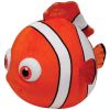 TY Beanie Ballz - NEMO the Clown Fish (LARGE - 12 inch tall) (Mint)