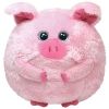 TY Beanie Ballz - BEANS the Pig (Medium Size - 8 inch) (Mint)