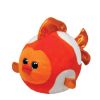 TY Beanie Ballz - BUBBLES the Goldfish (Medium Size - 8 inch) (Mint)