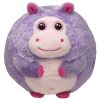 TY Beanie Ballz - DEWDROP the Hippo (Medium Size - 8 inch) (Mint)