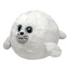 TY Beanie Ballz - SEYMOUR the White Seal (Medium Size - 8 inch) (Mint)