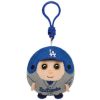 TY MLB Beanie Ballz - LOS ANGELES DODGERS (Plastic Key Clip - 2.5 inch) (Mint)