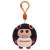 TY NFL Beanie Ballz - CHICAGO BEARS (Plastic Key Clip - 2.5 inch) (Mint)