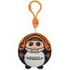 TY NFL Beanie Ballz - CINCINNATI BENGALS (Plastic Key Clip - 2.5 inch) (Mint)