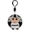 TY NFL Beanie Ballz - OAKLAND RAIDERS (Plastic Key Clip - 2.5 inch) (Mint)