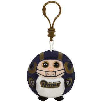 St. Louis Rams Key Chain with clip Keychain NFL