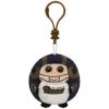 TY NFL Beanie Ballz - ST. LOUIS RAMS (Plastic Key Clip - 2.5 inch) (Mint)