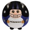 TY NFL Beanie Ballz - BALTIMORE RAVENS (Medium Size - 8 inch) (Mint)