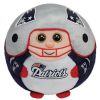 TY NFL Beanie Ballz - NEW ENGLAND PATRIOTS (Medium Size - 8 inch) (Mint)