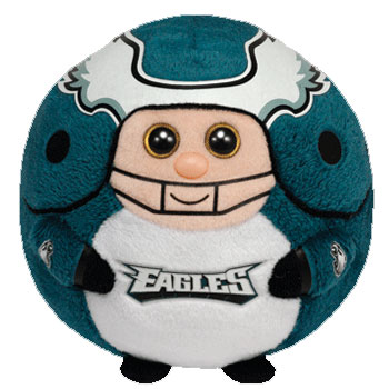 TY NFL Beanie Ballz - PHILADELPHIA EAGLES (Medium Size - 8 inch) (Mint):  : Sell TY Beanie Babies, Action Figures, Barbies, Cards  & Toys selling online