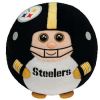 TY NFL Beanie Ballz - PITTSBURGH STEELERS (LARGE - 12 inch tall) (Mint)