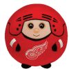 TY NHL Beanie Ballz - DETROIT REDWINGS (Regular Size - 5 inch) (Mint)