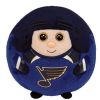 TY NHL Beanie Ballz - ST. LOUIS BLUES (Regular Size - 5 inch) (Mint)