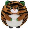 TY Beanie Ballz - MONACO the Tiger (LARGE - 12 inch tall / 42 inch around) (Mint)