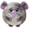 TY Beanie Ballz - THUNDER the Elephant (LARGE - 12 inch tall / 42 inch around) (Mint)