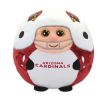 TY NFL Beanie Ballz - ARIZONA CARDINALS (Regular Size - 5 inch) (Mint)