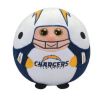 TY NFL Beanie Ballz - SAN DIEGO CHARGERS (Regular Size - 5 inch) (Mint)