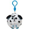 TY Beanie Ballz - RASCAL the Dalmation Dog (Plastic Key Clip - 2.5 inch) (Mint)