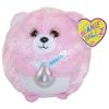 TY Beanie Ballz - KISSES the Pink Bear w/ Hershey Kiss (Regular Size - 5 inch) (Mint)