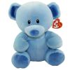 Baby TY - LULLABY the Blue Bear (Medium Size - 8 inch) (Mint)