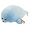 Baby TY - SQUIRT the Blue Seal (Medium Size - 10 inch) (Mint)