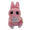 TY Basket Beanie Baby - JASPER the Pink Bunny (3 inch) (Mint)
