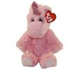 TY Cuddlys - ESTELLE the Pink Unicorn (Regular Size - 8 inch) (Mint)