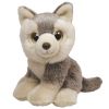 TY Classic Plush - Wild Wild Best - ROCKY the Grey Wolf (10 inch) (Mint)