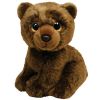 TY Classic Plush - Wild Wild Best - YUKON the Brown Bear (10 inch) (Mint)