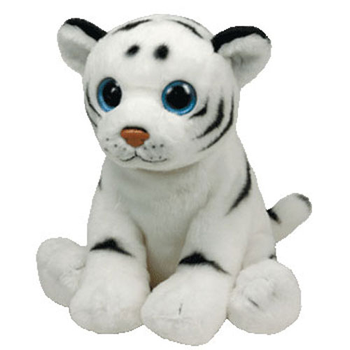 TY Classic Plush - INDIA the White Tiger (Classic Tag - 8 inch) (Mint ...