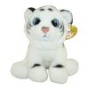 TY Classic Plush - INDIA the White Tiger (Wildz Tag - 8 inch) (Mint)